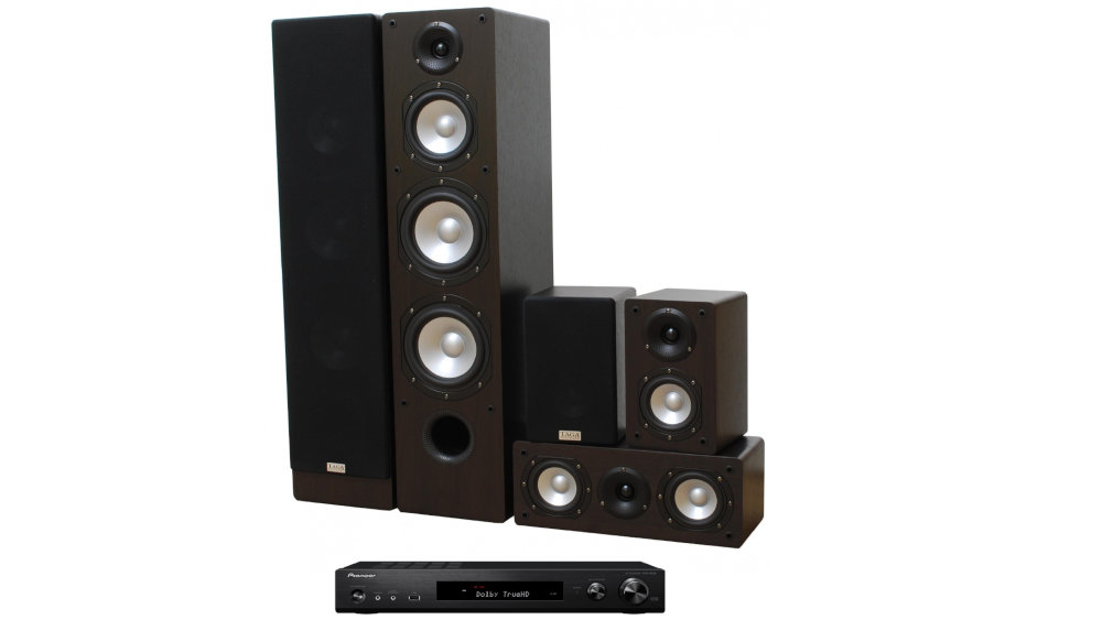 Kino Domowe PIONEER VSX-S520B + TAGA TAV-406 Wenge - Ogólny Wygląd