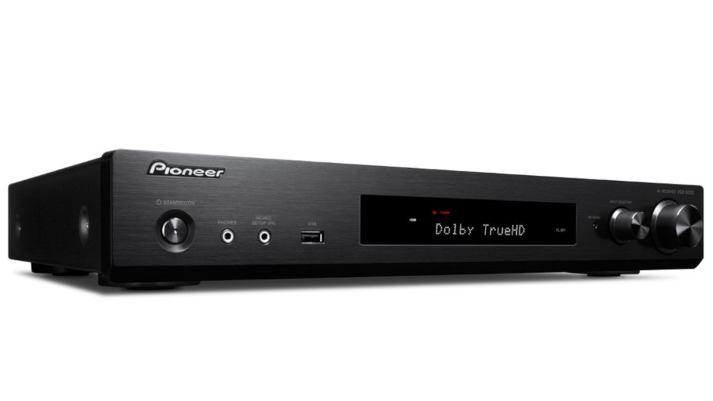 Kino Domowe PIONEER VSX-S520B + TAGA TAV-406 Wenge - Amplituner