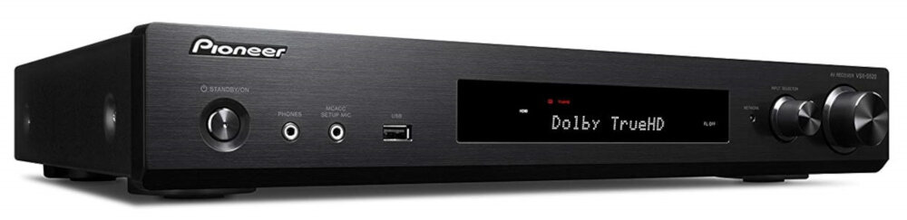 Kino Domowe PIONEER VSX-S520-B + JAMO S 807-HCS Orzech - Zestaw