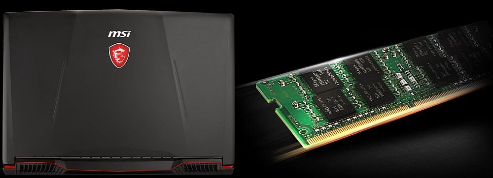 Laptop Gamingowy MSI GL63 - Pamięc DDR4