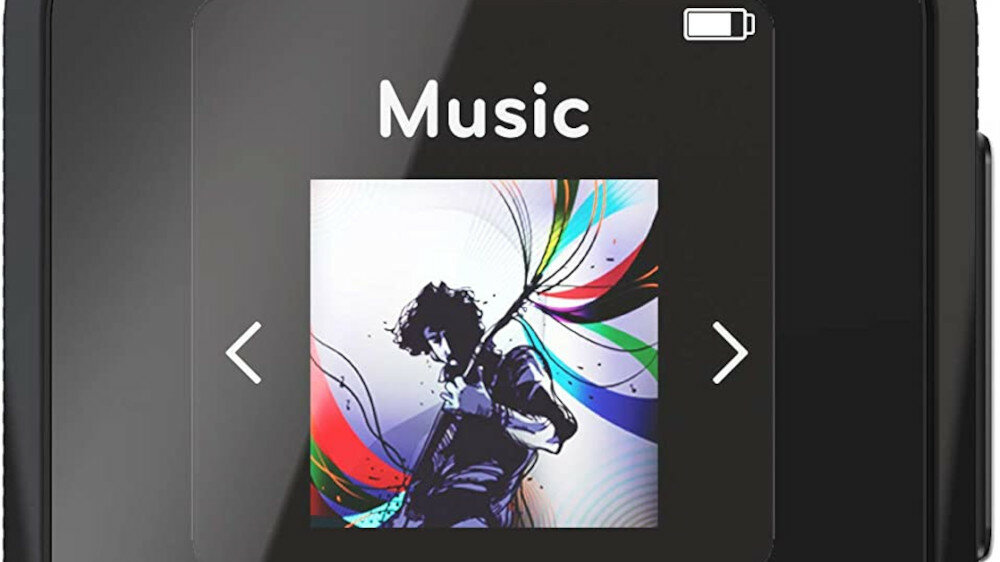 Odtwarzacz MP3 SANDISK Clip Sport Go  - wyświetlacz