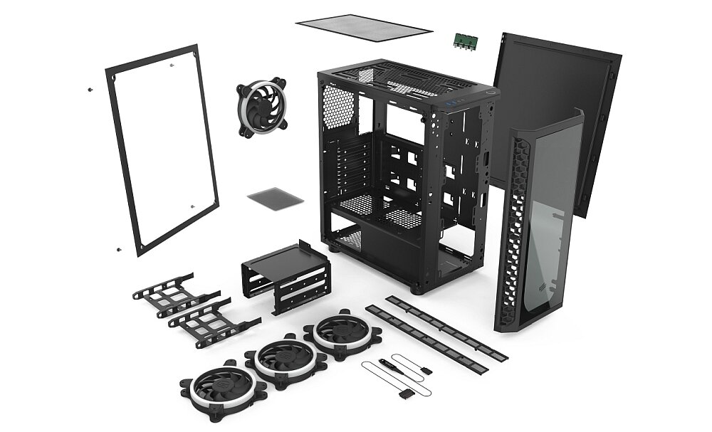 Obudowa SILENTIUM PC SIGNUM SG1X TG RGB opis