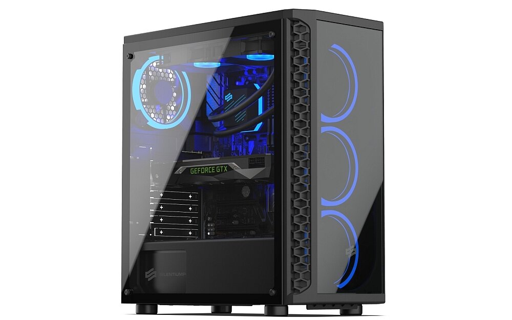Obudowa SILENTIUM PC SIGNUM SG1X TG RGB wymiary