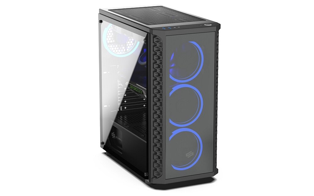 Obudowa SILENTIUM PC SIGNUM SG1X TG RGB wymiary