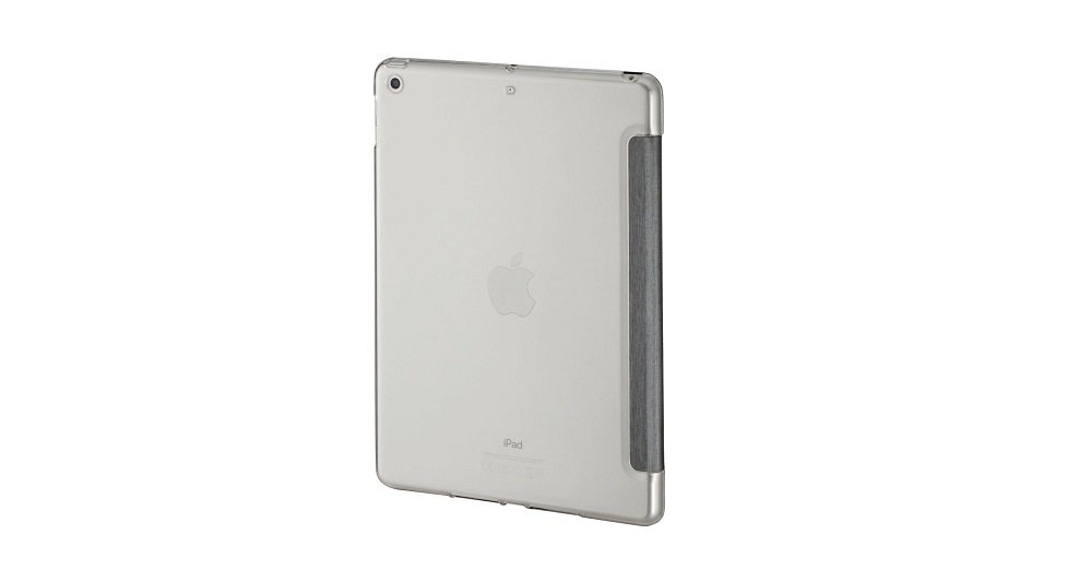 Etui HAMA Fold do Apple iPad 9.7 cali Szary widok podstawka tył