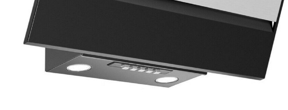 Okap VDB VT 60 Czarny LED oświetlenie