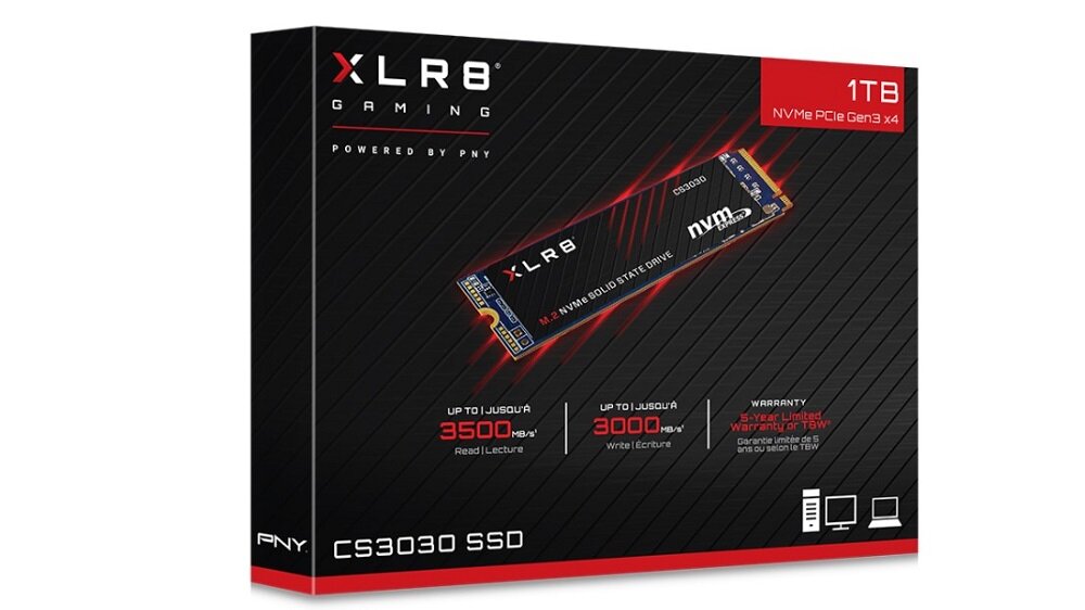 Dysk PNY XLR8 CS3030 Auto-kontrola pracy