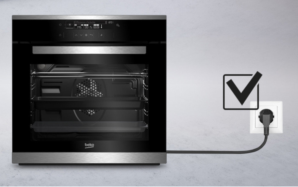 Piekarnik BEKO BIR24303BCS - Podłącz i piecz