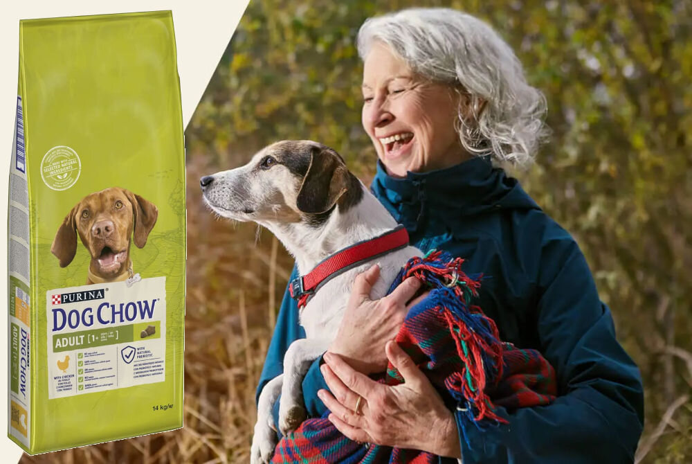 Karma dla psa DOG CHOW Adult z Kurczakiem 14 kg sklad analiza