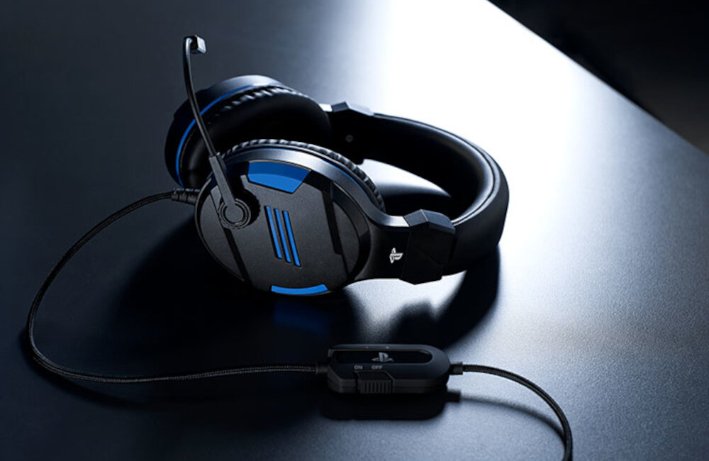 SŁUCHAWKI PS4 BIG BEN STEREO GAMING HEADSET głośniki bas