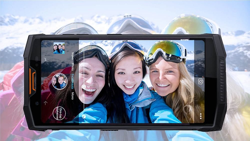 DOOGEE S80 aparat selfie