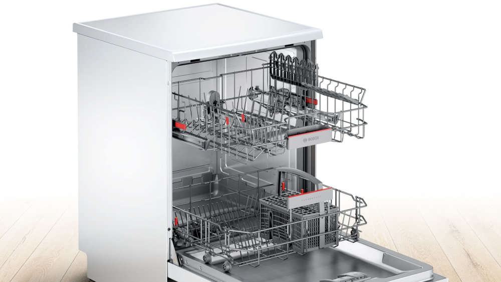Zmywarka BOSCH SMS46HW04E - Asystent Dozowania