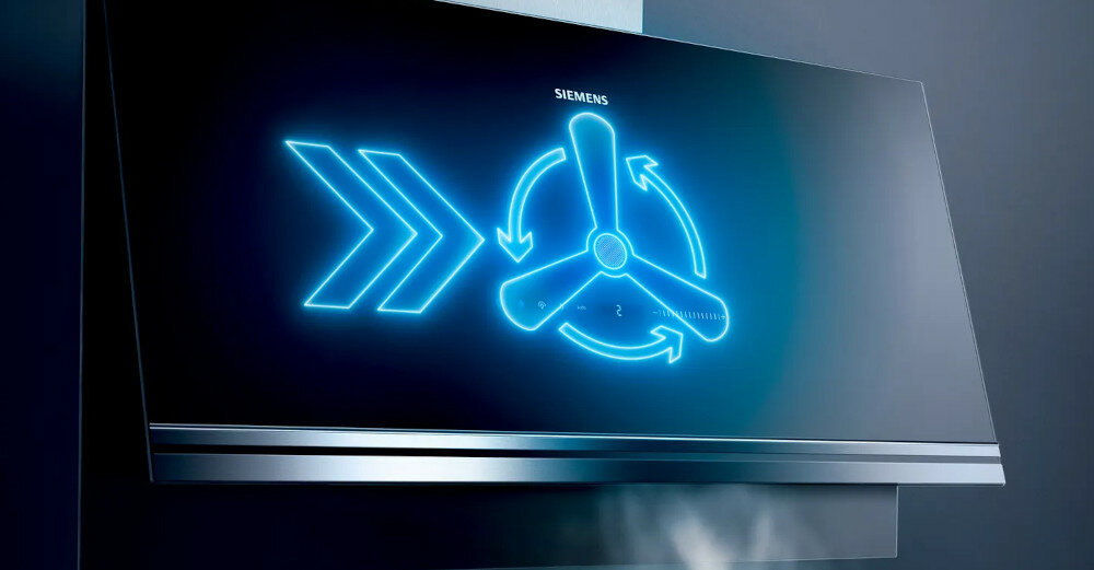 SIEMENS LF98BIP50 tryb intensywny moc pochłaniania