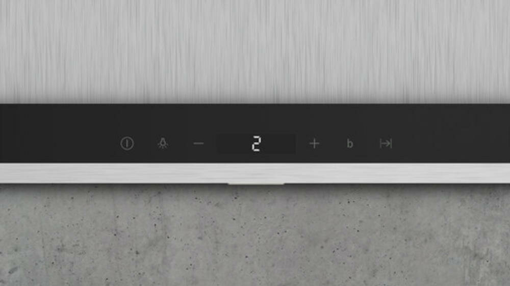 SIEMENS-LC97BIP50 okap kominowy niechciane zapachy wnętrze nowoczesne wygoda codzienne gotowanie funkcje automatyczne wyłączanie dimm wentylacja soft light zabrudzenie filtra wyświetlacz elektoniczny