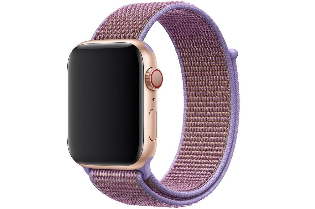 Opaska nylonowa Apple Watch miękka lekka przewiewna pasek nylonowy odblaskowa