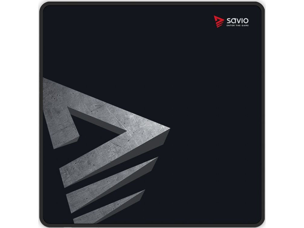 SAVIO Precision Control Precision Control S 250 × 250 × 2 mm mysz klawiaturę akcesoria płynne, szerokie ruchy myszą - podkładka od góry na białym tle