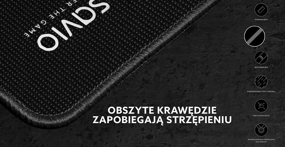 Podkładka Savio Precision Control L obszycie