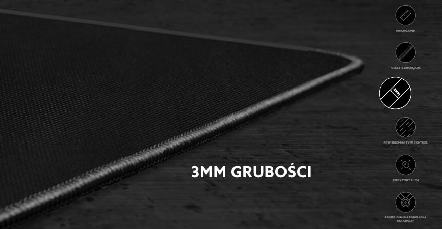 Podkładka Savio Precision Control L grubość
