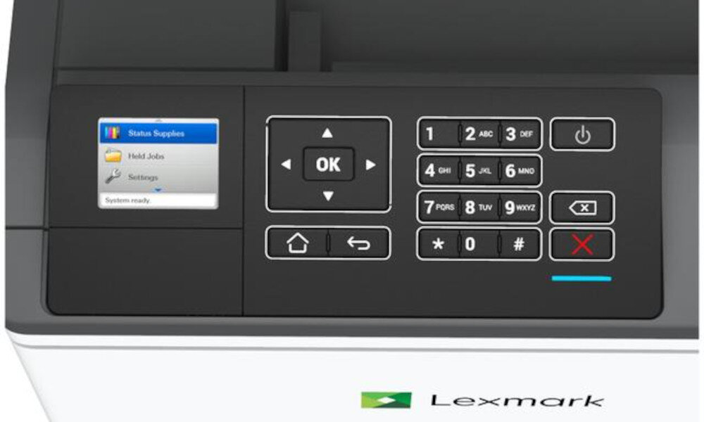 Drukarka LEXMARK CS521dn wyswietlacz LCD