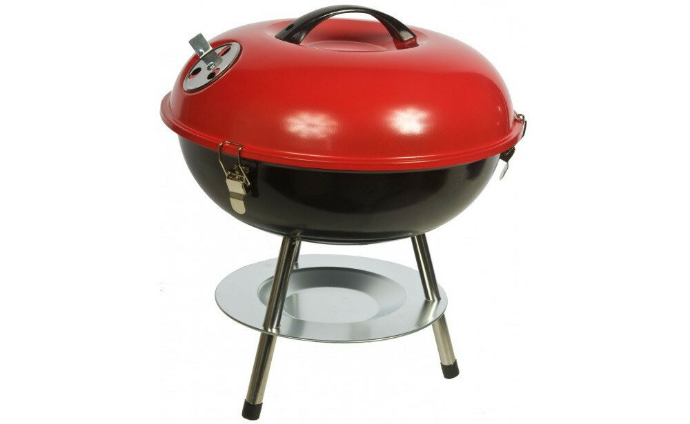 Grill Saska Garden Ufo kształt miseczki łatwy w użytkowaniu