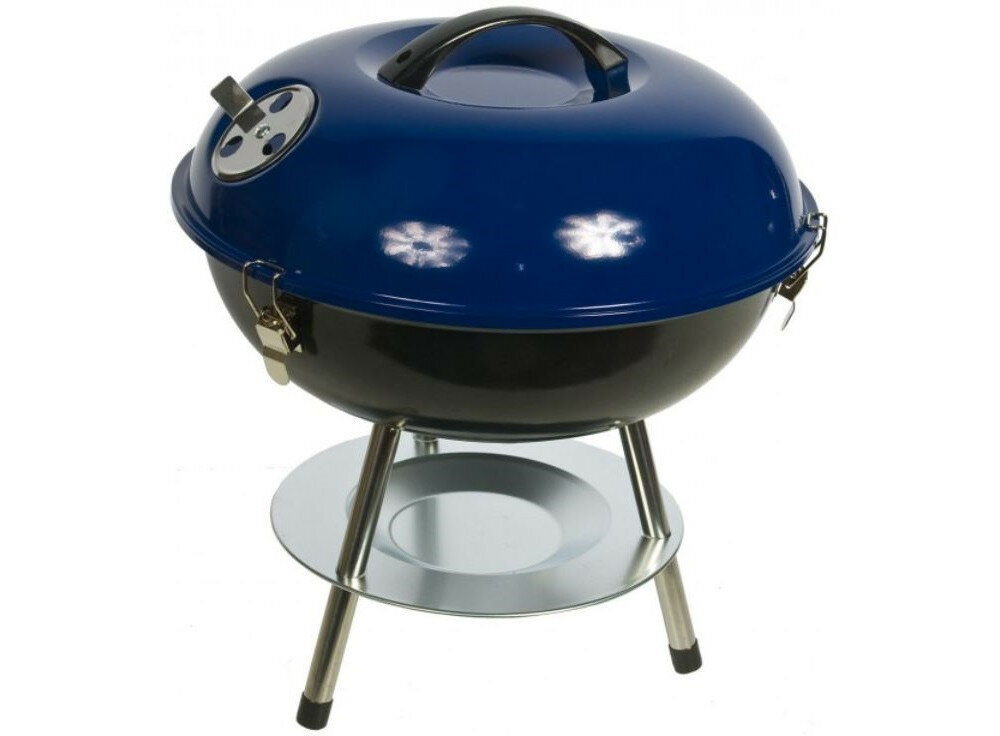 Grill Saska Garden Ufo kompaktowy łatwy montaż kształt miseczki
