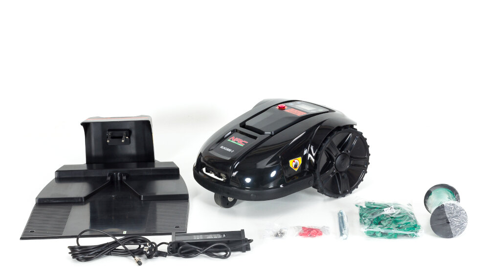 Robot koszący NAC RLM1800-T podobszary koszenia zestaw