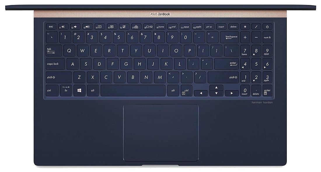 Laptop ASUS ZenBook UX533FN - Klawiatura touchpad 
