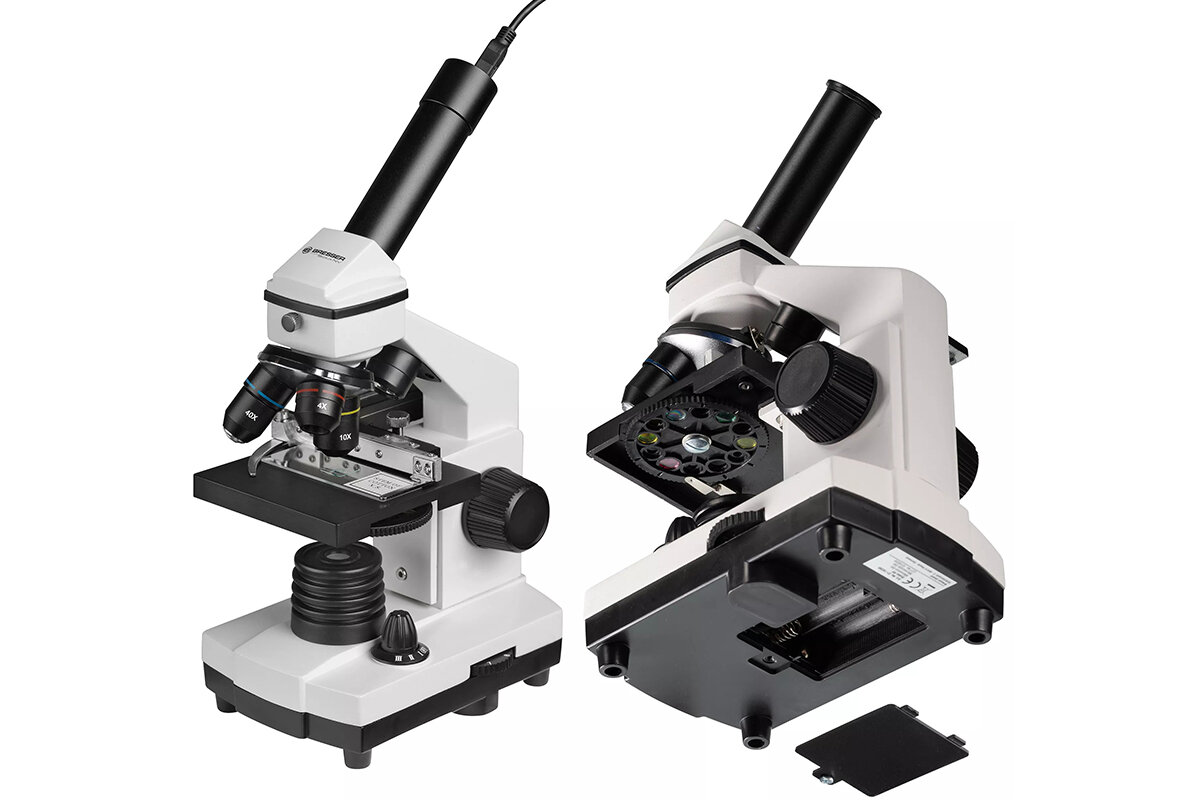 Mikroskop BRESSER Biolux NV system powiększeń Barlowa 20x do 1280x