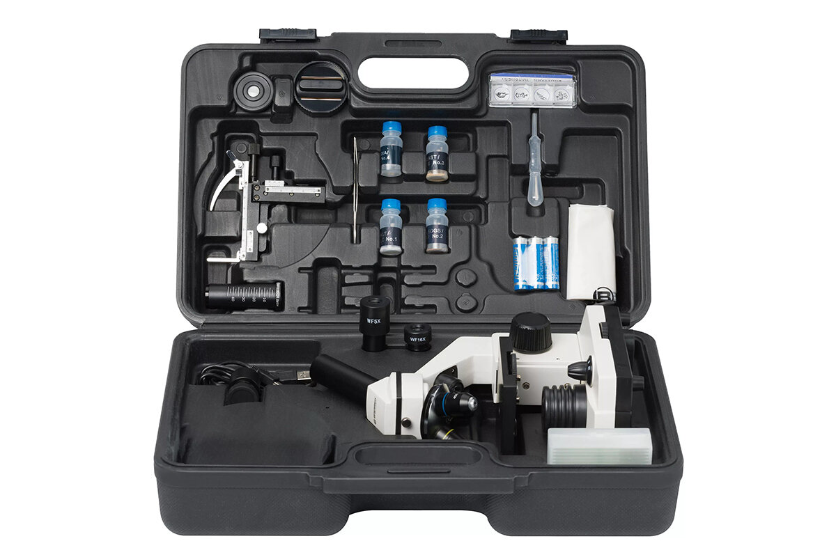 Mikroskop BRESSER Biolux NV zestaw