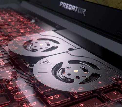 Laptop gamingowy ACER Predator Helios 300  - chłodzenie