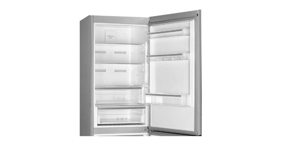 SMEG-FC202PXNE lodówka zamrażarka chłodzenie mrożenie szklane półki szuflady pojemniki funkcjonalnosc