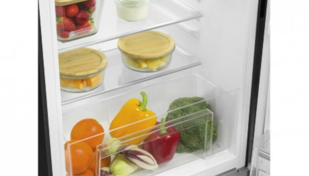 SMEG-FC202PXNE lodówka przechowywanie szuflady porządek pojemne wysuwane wygoda