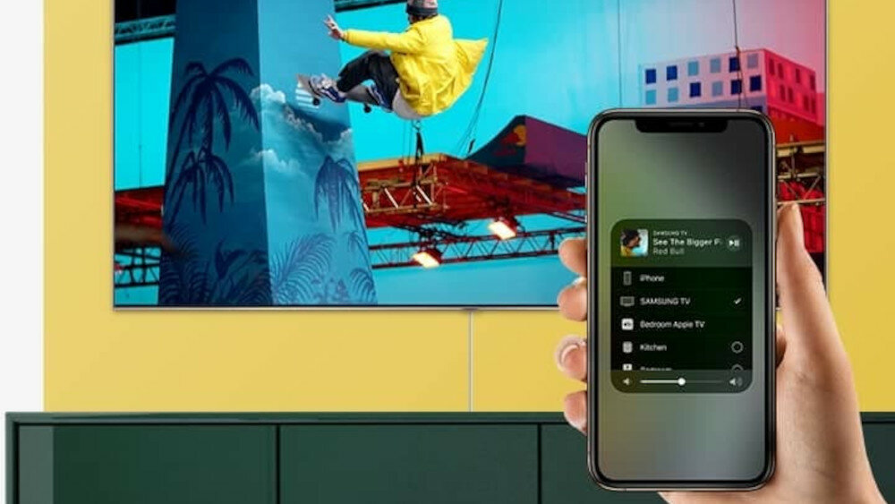 Telewizor SAMSUNG Q950RBTXXH - airplay