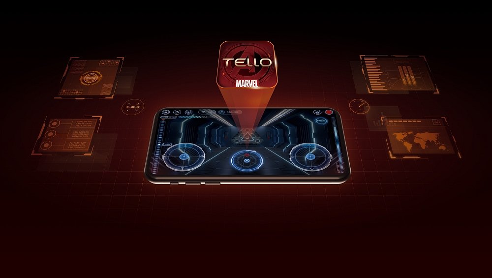DRON RYZE TELLO aplikacja sterowanie