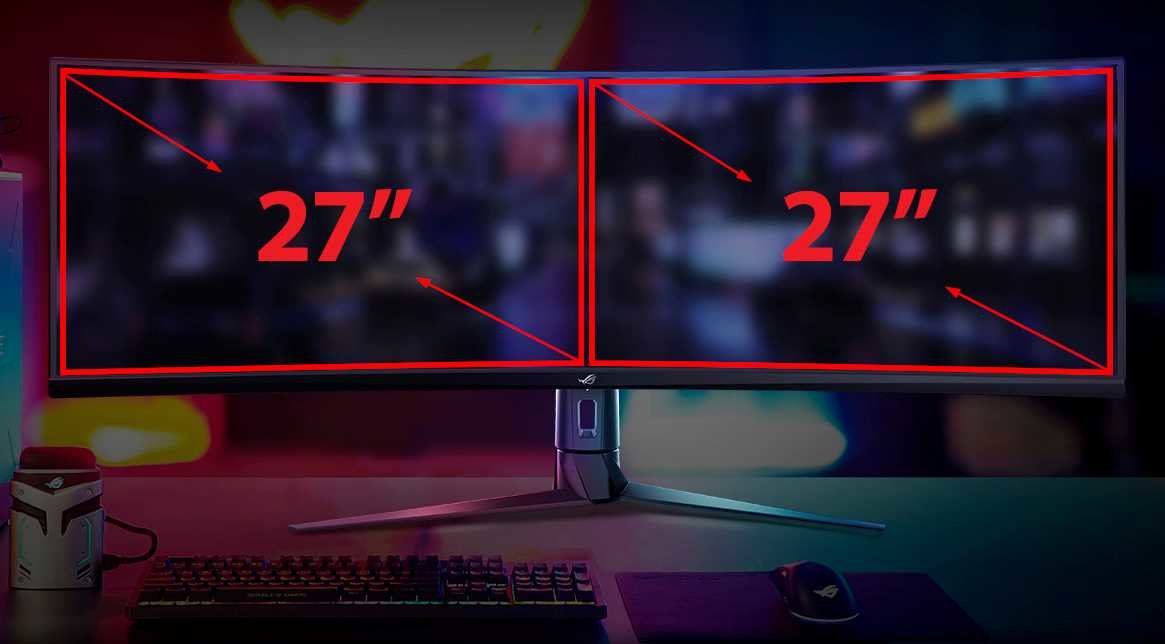 Monitor ASUS ROG Strix XG49VQ - ULTRA-WIDE