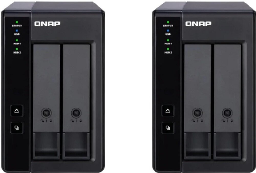 Serwer plików QNAP TR-002 - Kilka urządzeń
