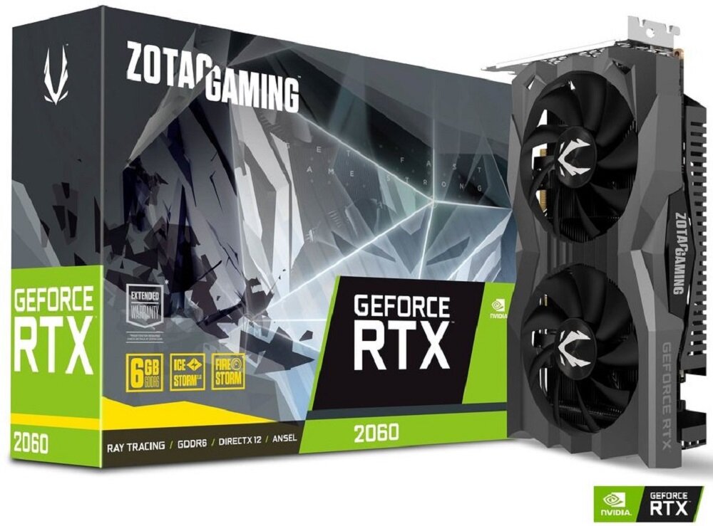 Karta graficzna ZOTAC GeForce RTX 2060 6GB - dla graczy 