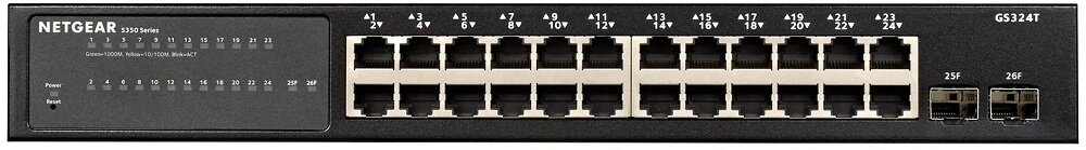 Switch NETGEAR GS324T-100EUS - przepustowośc na wysokim poziomie efektywna praca