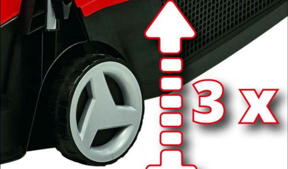 EINHELL kosiarka dźwignia regulacja wysokość koszenie