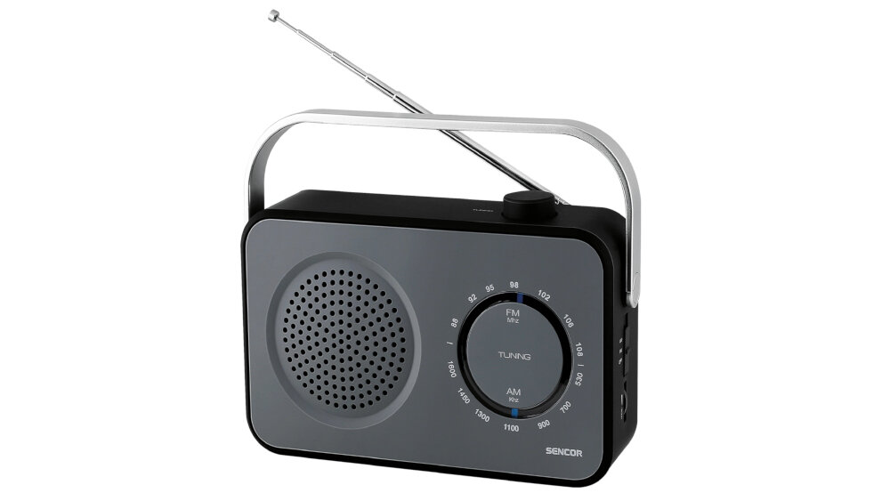 Radio SENCOR SRD 2100 Czarny - Zasilanie