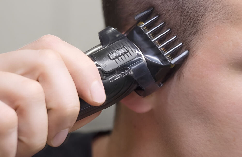 Strzyżarka SENCOR SHP 7201SL ergonomiczna rękojeść zwiększony komfort pracy działanie bezprzewodowe szerokość ostrzy różnorodne długości strzyżenia 