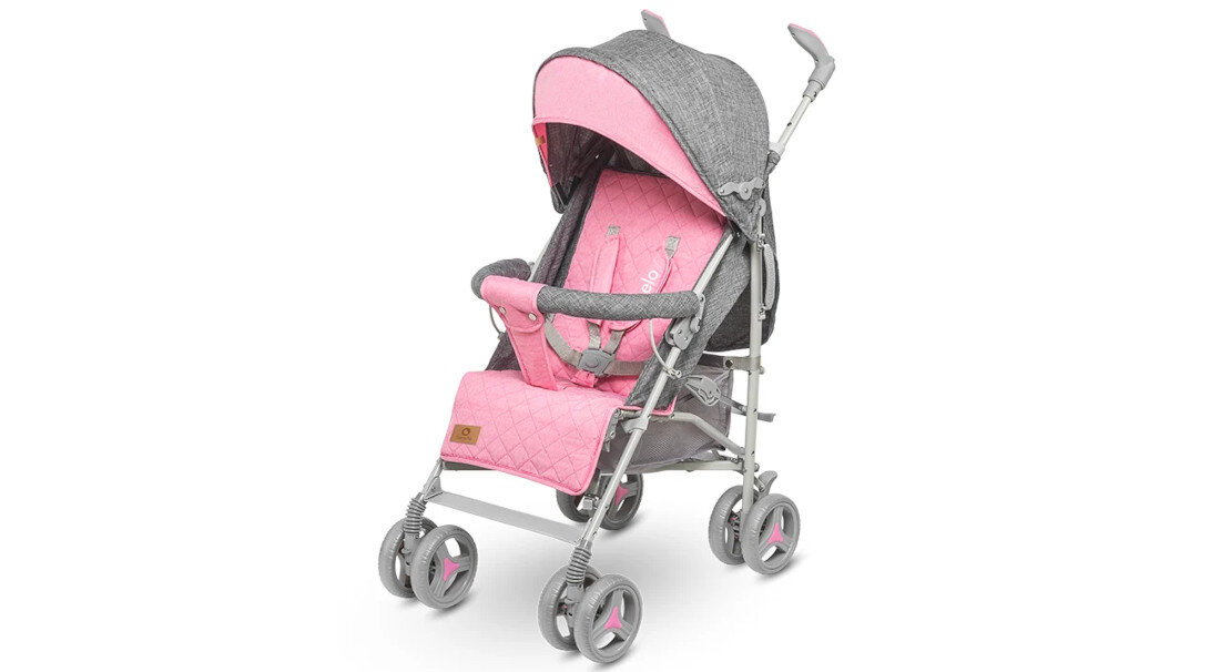 Wózek dziecięcy LIONELO Irma Pink wygląd design prezentacja wizualizacja Beztroskie spacery