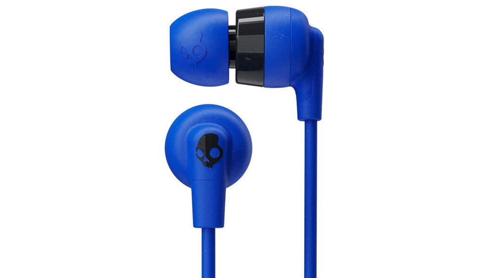 Słuchawki Dokanałowe SKULLCANDY Inkd+ Niebieski - Przewód Audio