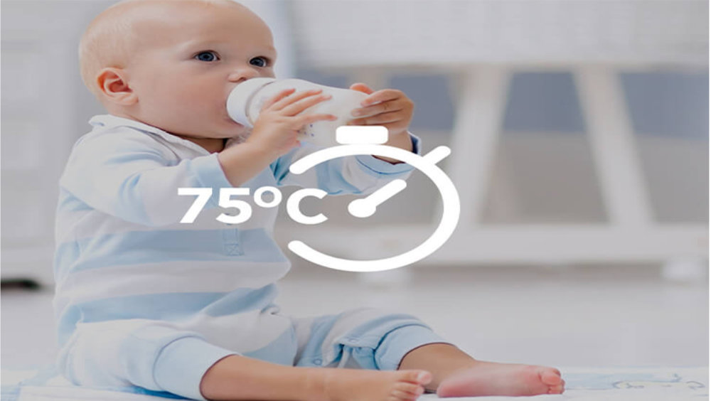Kuchnia elektryczna ze zmywarką CANDY TRIO 9503/1 W/U - Program higieniczny w 75°C