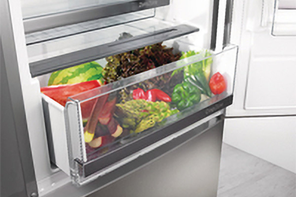 Lodówka GORENJE NRK6201MS4 - Szuflada CrispZone