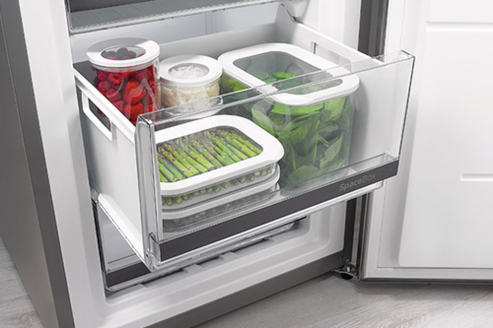 Lodówka GORENJE NRK6201MS4 - Szuflada XXL SpaceBox