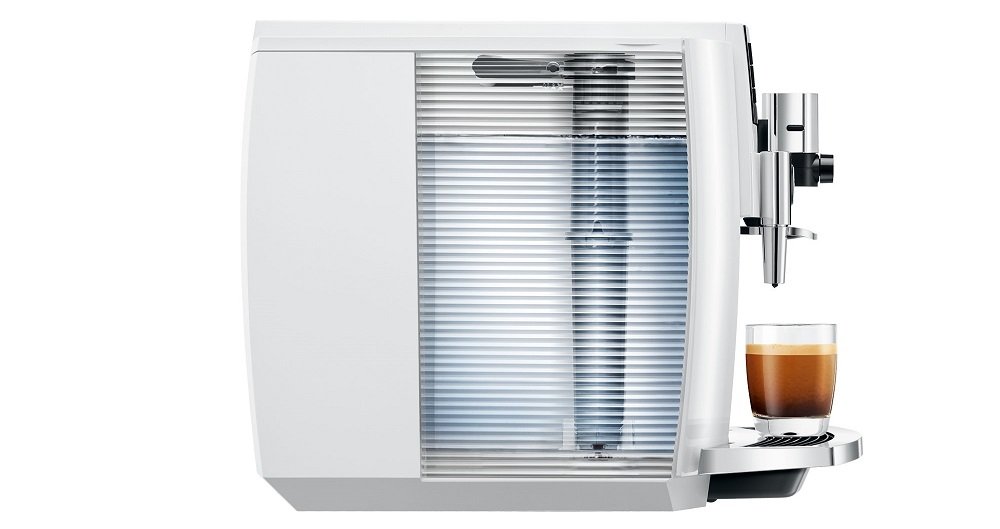 Ekspres JURA E8 Biały nowoczesny design