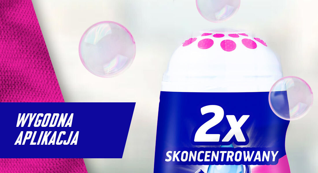 Odplamiacz z Końcówką do pocierania Vanish Power Gel 200 ml łatwa aplikacja