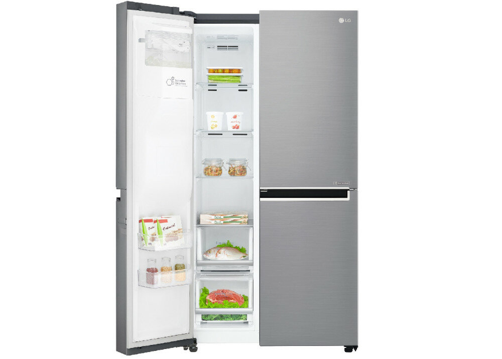 Lodowka LG GSJ470DIDV - zero clerance przy ścianie