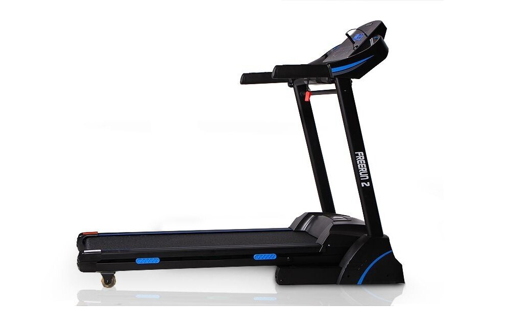 Bieżnia elektryczna HERTZ FITNESS Freerun 2 solidna konstrukcja maksymalna waga użytkowania wymiary moc silnika prędkość maksymalna